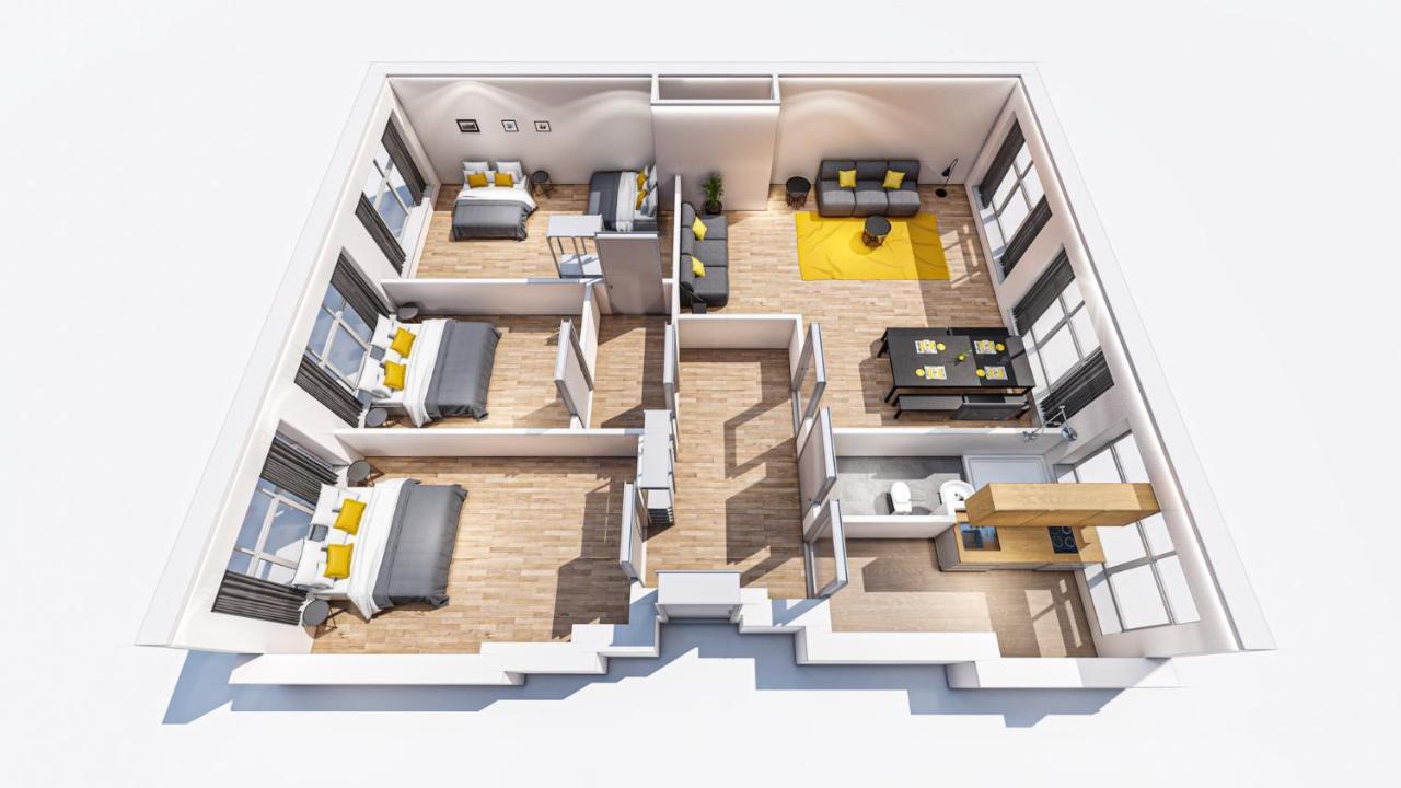 Central +3Br +Big Living Room Next To U-Station เบอร์ลิน ภายนอก รูปภาพ